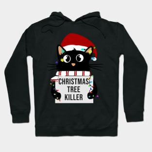 Cute christmas tree killer Hoodie